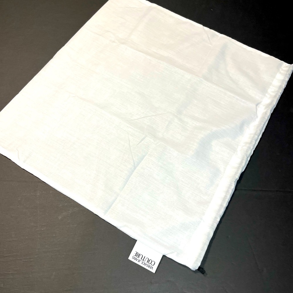 4/$25 Versace Jeans Couture Large Tote Dust Bag White New